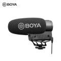 Boya BY-BM3051S Verbessertes Stereo/Mono-Umschaltbares Kondensator-Shotgun-Mikrofon für DSLR-Camcorder